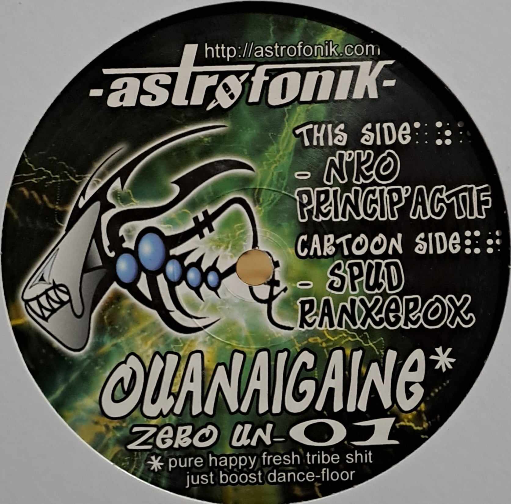 Ouanaigaine 01 - vinyle freetekno